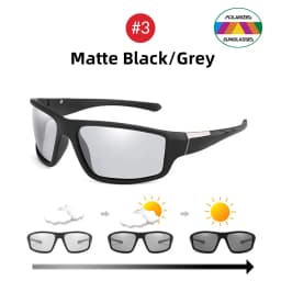 VIVIBEE Fishing Sunglasses Red Polarized Men TAC Homomorphic Angling Goggles Women Sports Outdoor Shades