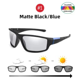 VIVIBEE Fishing Sunglasses Red Polarized Men TAC Homomorphic Angling Goggles Women Sports Outdoor Shades