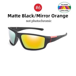 VIVIBEE Fishing Sunglasses Red Polarized Men TAC Homomorphic Angling Goggles Women Sports Outdoor Shades