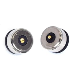 2Pin Round 10A High Current Magnet Suction Spring Pogo Pin Connector, Male and Female Probe DC Power Charging Magnetic Connector