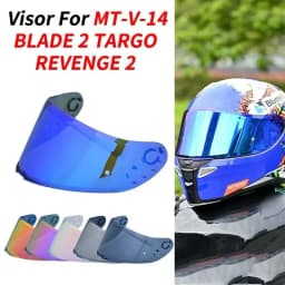 Helmet Visor for MT-V-14 MT Motorcycle Helmet Lens Only for Model RAPID PRO BLADE 2 SV REVENGE 2 TARGO Helmet Shield
