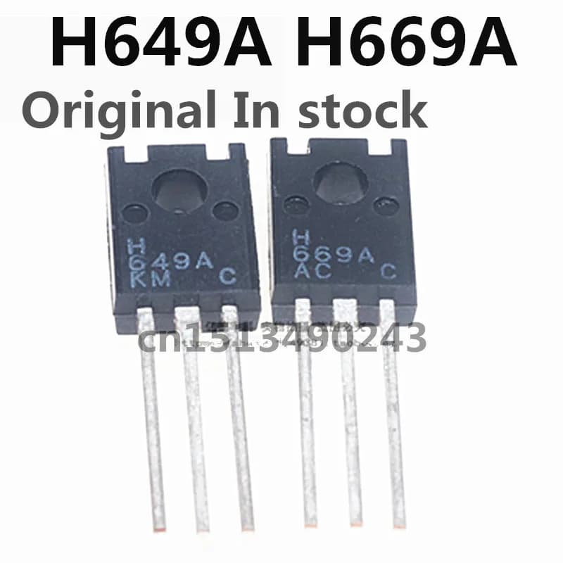 Original 10PCS/ H649A H669A HSB649A-C HSD669A-C H649/H669 TO-126