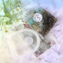New 3D Clock Epxoy Silicone Mold Hexagonal Square Arch Clock Ornament Home Decoration Resin Silicone Mold