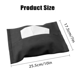 for Tesla Model 3 Y 2021-2026 Highland Juniper Hidden Tissue Holder Box Seat Back Console Flocking Storage Bag Car Accessories