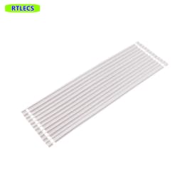 5/30/100 Pcs 5 6 12 15 20 24 Pin 2.54 mm Pitch Grey Flat Cable UL2651 AWG 26 Wire Solder 50 100 200mm 300V 105 Degree 7x0.16 TC