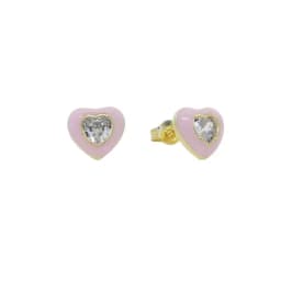 2023 New Arrived Top Quality Classic Fashion Girl Women Jewelry Geometric Shaped Colorful Simple CZ Stud Earring
