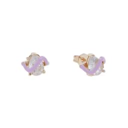 2023 New Arrived Top Quality Classic Fashion Girl Women Jewelry Geometric Shaped Colorful Simple CZ Stud Earring