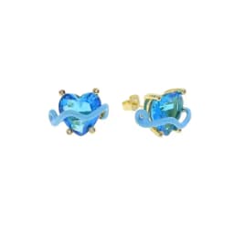 2023 New Arrived Top Quality Classic Fashion Girl Women Jewelry Geometric Shaped Colorful Simple CZ Stud Earring