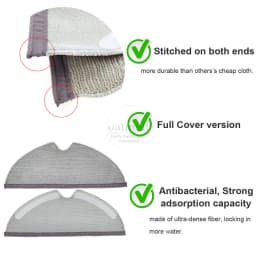 For Xiaomi Mi Robot Vacuum 1 1st SDJQR02RR / SDJQR01RR / Mijia 1S SDJQR03RR Accessories Spare Parts Brush Filter Mop Cloth