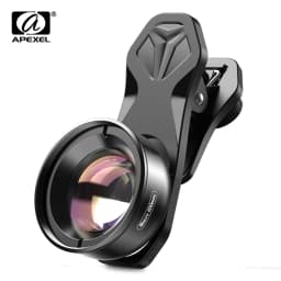 APEXEL 4K HD 100mm Macro Lens Professional Phone Camera Lens+CPL+Star Filters for iPhone X XS Max 11 Samsung S10 All Smartphone