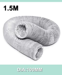 80mm/100mm/110mm/130mm/150mm Portable Air Conditioner Exhaust Vent Pipe Flexible Air Conditioner Exhaust Pipe Vent Hose Outlet