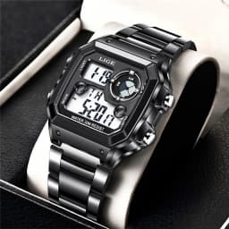 LIGE 2023 NEW Luxury Brand Men Watch Military Digital Watches Sport Wristwatch Mens Waterproof Clock Male Relogio Masculino