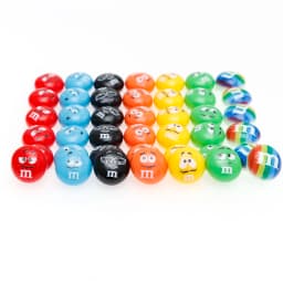 20Pcs Mix Colors Resin M Beans Chocolate Candy Flatback Cabochon DIY Crafts Scrapbooking Embellishment Hair Clip Accessories