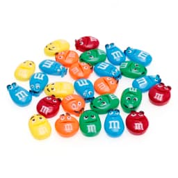 20Pcs Mix Colors Resin M Beans Chocolate Candy Flatback Cabochon DIY Crafts Scrapbooking Embellishment Hair Clip Accessories
