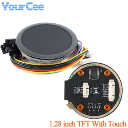 1.28 inch TFT Screen Display Module 1.28" IPS Round Colorful LCD Board GC9A01 Touch 240x240 SPI 240*240 ESP32S3 ESP32S3-N16R8