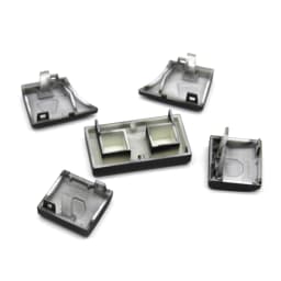 Dashboard Ventilation Heater Climate Circulation Button AC Volume Adjustment Switch Cover For BMW X5 X6 E70 E71 E72 64119310445