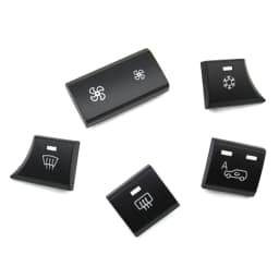 Dashboard Ventilation Heater Climate Circulation Button AC Volume Adjustment Switch Cover For BMW X5 X6 E70 E71 E72 64119310445