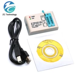 Newest Version EZP2019 High-speed USB SPI Programmer Support24 25 93 EEPROM 25 Flash BIOS Chip Full Set With Adapter Socket
