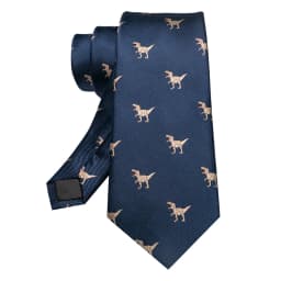 EASTEPIC 8 cm Red Blue Jacquard Ties for Men Men's Necktie Quality Accessory Business Gift Fox Dragon Flamingo Snail Duck Animal