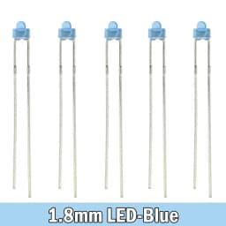 100PCS/lot 1.8mm LED Diode Light Diffused Assorted Kit Green Blue White Yellow Red COMPONENT DIY New Original