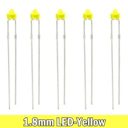 100PCS/lot 1.8mm LED Diode Light Diffused Assorted Kit Green Blue White Yellow Red COMPONENT DIY New Original