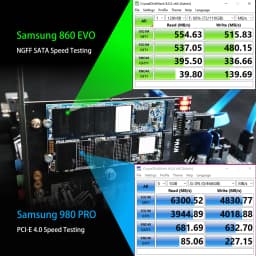 Dual M.2 PCIE NVMe 4.0/3.0 Adapter for M.2 PCIE NVMe SSD and M.2 NGFF SATA SSD