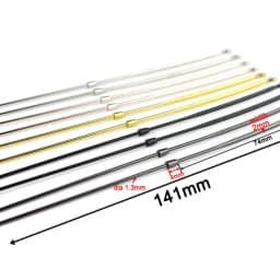 10pairs 2mm Width Metal Glasses Eyeglasses Temple Leg Optical Frame Repairing Parts Eyewear Broken Replacement 3027