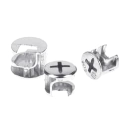 10PCS Thickening Three In One Connector Eccentric Wheel Furniture Drawer Lock Screw Fastener Furniture Connector Furniture