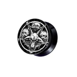 1PC Claw Ghost Ear Plug Piercing Jewelry Auricle 6-16mm Ear Enlargement Piercing Jewelry TUNNELS Plug Earrings Dilatacion Oreja