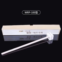 S Type Platinum Rhodium Thermocouple WRP-100 150/200/300/500mm Probe Temperature Sensor 0-1300℃ for Muffle Furnace Electric Kiln