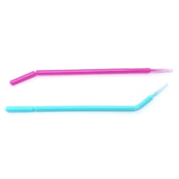 Long Head Bendable Micro Brushes Lash Extensions Eyelash Glue Cleaning Brush for Eyelashes