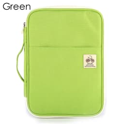 Travel A4 Portfolio Zipped Conference Folder Document Case Bag File Organizer Multi-function Conference Package