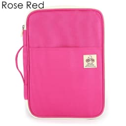 Travel A4 Portfolio Zipped Conference Folder Document Case Bag File Organizer Multi-function Conference Package
