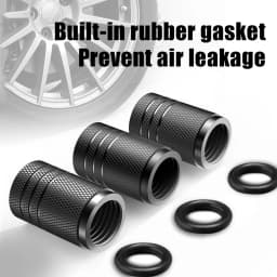 4Pcs/Set Tire Valve Stem Caps, Aluminum Tire Valve Cap, Corrosion Resistant, Universal Stem Covers for Cars Motorcycles Bikes