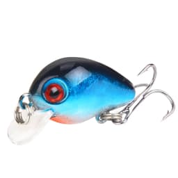 1Pcs Mini Crankbait Fishing Lure 3cm 1.6g Topwater Artificial Hard Bait Bass Wobblers Pike Fishing Tackle