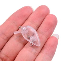 1Pcs Mini Crankbait Fishing Lure 3cm 1.6g Topwater Artificial Hard Bait Bass Wobblers Pike Fishing Tackle
