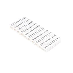 100/150 Pcs Cable Markers Colourful C-Type Marker Number Tag Label For 2-10mm Wire Marker Tag Label Network Cable for Cat5e