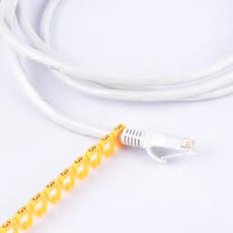 100/150 Pcs Cable Markers Colourful C-Type Marker Number Tag Label For 2-10mm Wire Marker Tag Label Network Cable for Cat5e