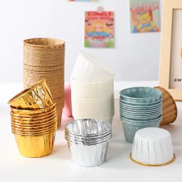 Mini Muffins Cup Paper Cupcake Wrappers Baking Cups Cases Muffin Boxes Cake Cup DIY Cake Tools Kitchen Baking Supplies