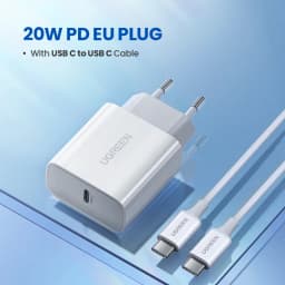 UGREEN Quick Charge 4.0 3.0 QC PD Charger 20W QC4.0 QC3.0 USB Type C Fast Charger for iPhone 14 13 12 8 Xiaomi Phone PD Charger