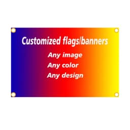 Professional Customized Car Motorcycle Team or Company Logo Flags Polyester Printed Decoration Banner Tapestry Custom Flag