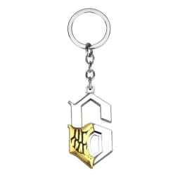 Anime Bleach Keychain Quincy Ishida Uryuu Cosplay Ginreigojiaku Metal Amulet Key Pendant Jewelry Accessories
