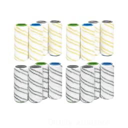 For Karcher FC7 FC5 FC3 Microfiber Rollers for Karcher 2.055-006.0 for Cleaning Hard Floors Smart Home Replacement Rollers