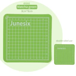 JIANWU 8*8cm Cute Mini Model Cutting Pad Creative DIY Multipurpose Engraving Edition Paper Cutting Rail Cutting Tool