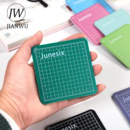 JIANWU 8*8cm Cute Mini Model Cutting Pad Creative DIY Multipurpose Engraving Edition Paper Cutting Rail Cutting Tool