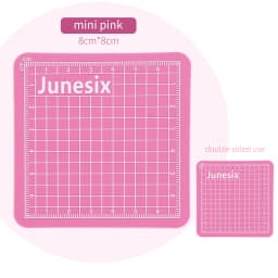 JIANWU 8*8cm Cute Mini Model Cutting Pad Creative DIY Multipurpose Engraving Edition Paper Cutting Rail Cutting Tool