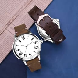 BISONSTRAP Crazy Horse Leather Watch Strap Bands,18mm 20mm 22mm,for Smartwatch Huawei Samsung Galaxy Gear,Black Green Brown