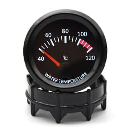 Universal 2'' 52MM Water Temperature Gauge 40-120℃ Oil Temp Gauge Oil Pressure Tachometer Vacuum Meter Digital 12V Car