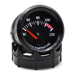 Universal 2'' 52MM Water Temperature Gauge 40-120℃ Oil Temp Gauge Oil Pressure Tachometer Vacuum Meter Digital 12V Car