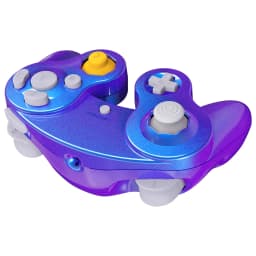 eXtremeRate Custom Faceplate Backplate for Nintendo GameCube Controller, Grip Replacement Housing Shell Cover with Buttons